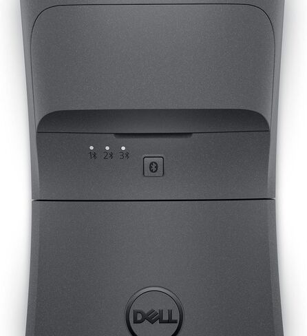 Dell MS700 Bluetooth Travel Mouse – Bluetooth 5.0, Microsoft Swift Pair Pair (Windows 10 & 11 only), Optical LED Sensor, Touch Scroll with Latest Touch Controller - Black in Saudi Arabia