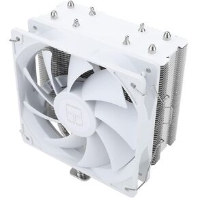 Thermalright Assassin X 120 SE White CPU Air Cooler, 4 Heat Pipes, TL-C12CW PWM Quiet Fan CPU Cooler with S-FDB Bearing, for AMD AM4 AM5/Intel 1700/1150/1151/1200