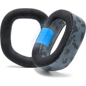 WC Freeze HS80 - Cooling Gel Earpads for Corsair HS80 RGB Wireless & Wired | Made by Wicked Cushions | Also fits HS80 Max. Elevate Comfort, Thickness & Sound Isolation | Black in Saudi Arabia