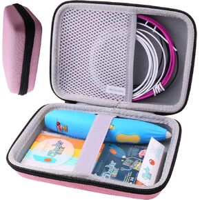 waiyu Hard EVA Carrying Case for 3Doodler Start Essentials 3D Pen Set for Kids Case (Gray)