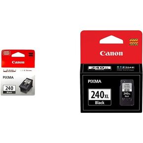 خرطوشة حبر سوداء PG-240 من Canon وخرطوشة حبر سوداء PG-240 XL متوافقة مع الطابعة MG2120، MG3120، MG4120، MX512، MX432، MX372، MX522، MX452، MG3520، MG3620، MX472، MX532، TS5120 in Kuwait