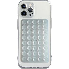 Silicone Suction Phone Case Mount (Compatible iPhone and Android Cellphone case, Hands-Free Phone Accessory Holder for Selfies and Videos) Fidget Toy Gift