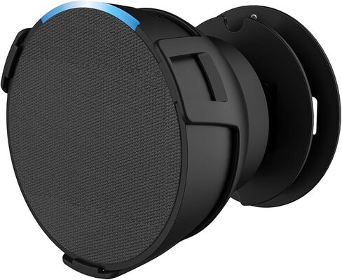 AdteMp متوافق مع حامل Echo Pop، Echo Pop المثبت على الحائط مع إدارة الكابلات المتكاملة، حامل حامل Echo Pop، رف ملحقات مكبر الصوت (أبيض) in Kuwait