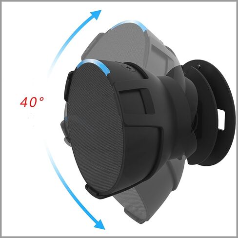 AdteMp متوافق مع حامل Echo Pop، Echo Pop المثبت على الحائط مع إدارة الكابلات المتكاملة، حامل حامل Echo Pop، رف ملحقات مكبر الصوت (أبيض) in Kuwait