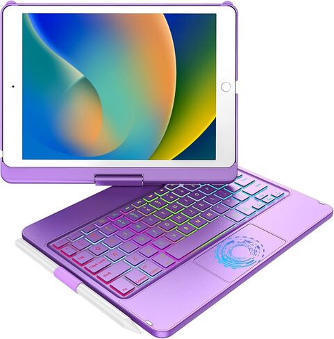 CC Store for iPad 9th 8th 7th Generation Case with Keyboard 10.2 Inch in Kuwait