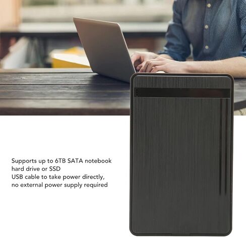 External Mobile Enclosure, USB3.0 2.5 inch Mechanical SSD Solid State Serial Port External Mobile Hard Disk Box,Enclosure Adapter for Laptop Computers for Win 7 for SE(SL U25Q83.0M) in Kuwait