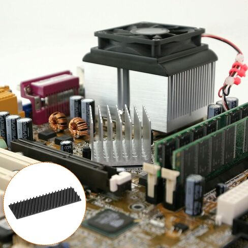 MECCANIXITY Copper Heatsink Coated Graphene 70x20x2mm with Thermal Pad and Rubber Ring for M.2 SSD PC, Laptop Cooler 1 Set in Kuwait