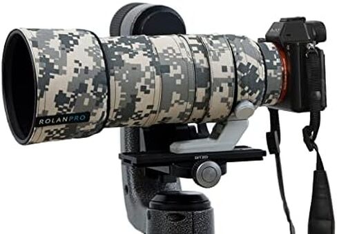 ROLANPRO Camouflage Lens Cover for Sony FE 70-200mm F/2.8 GM OSS II CoverLens Protective Sleeve Case-#2 Dark Camo Waterproof in Saudi Arabia