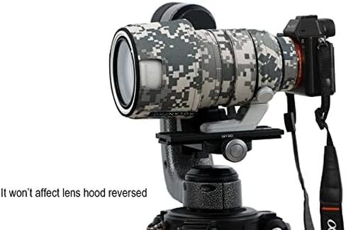 ROLANPRO Camouflage Lens Cover for Sony FE 70-200mm F/2.8 GM OSS II CoverLens Protective Sleeve Case-#2 Dark Camo Waterproof in Saudi Arabia