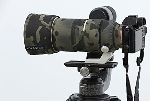 ROLANPRO Camouflage Lens Cover for Sony FE 70-200mm F/2.8 GM OSS II CoverLens Protective Sleeve Case-#2 Dark Camo Waterproof in Saudi Arabia