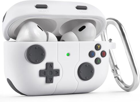 غطاء حافظة AirPod Pro 2، حافظة بتصميم KOREDA Cool Game Player لأجهزة Airpods Pro الجيل الثاني/الجيل الأول (2023/2022/2019)، غطاء حماية من السيليكون الناعم المضحك مع سلسلة مفاتيح للرجال والنساء in Kuwait