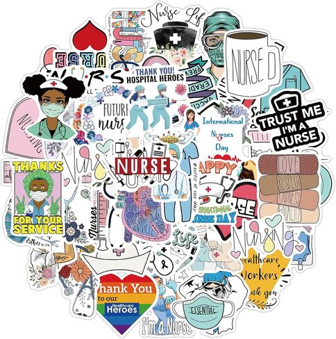 Cool But Cute Y2K Stickers (55 Pieces) - Kawaii, Black & Pink Themed, Waterproof | Stickers for Kids, Girls, Teens, Laptop, Water Bottle, Bikes, Motorcycle Skateboards,Luggage, Phone Case in Kuwait