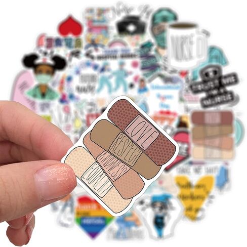 Cool But Cute Y2K Stickers (55 Pieces) - Kawaii, Black & Pink Themed, Waterproof | Stickers for Kids, Girls, Teens, Laptop, Water Bottle, Bikes, Motorcycle Skateboards,Luggage, Phone Case in Kuwait