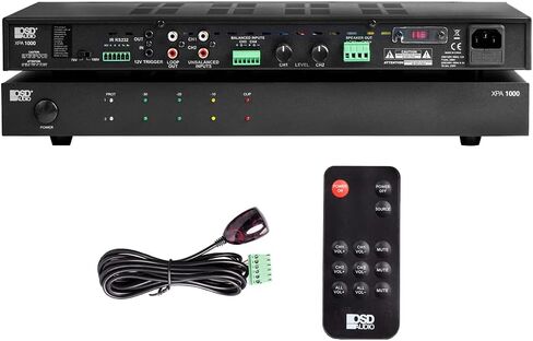 OSD Audio PAX-50 50W Commercial 70V Amplifier, 2 Channel, Class D - ¼ Rack Width, 1U Height in Kuwait