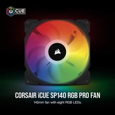 Corsair iCUE SP120 RGB Pro Performance 120mm Triple Fan Kit with Lighting Node Core in Saudi Arabia