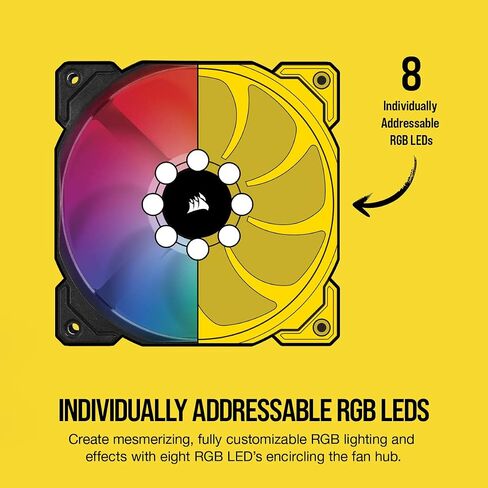 Corsair iCUE SP120 RGB Pro Performance 120mm Triple Fan Kit with Lighting Node Core in Saudi Arabia