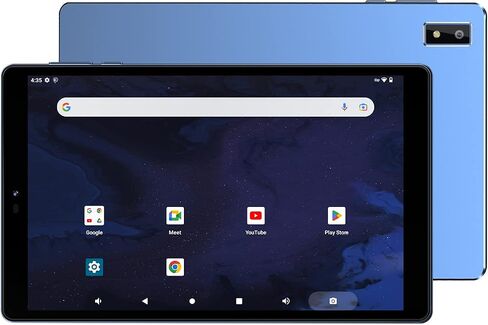 تابلت FILY F8 Android12، تابلت 8 بوصة، تخزين 4 جيجابايت + 128 جيجابايت، معالج رباعي النواة، 2.0 جيجا هرتز، غطاء معدني كامل، بلوتوث 5.2، كاميرا مزدوجة 5 + 8 ميجابكسل، واي فاي 5 جيجا/2.4 جيجا، شاشة لمس عالية الدقة، USB- C الشحن السريع (أزرق) in Saudi Arabia