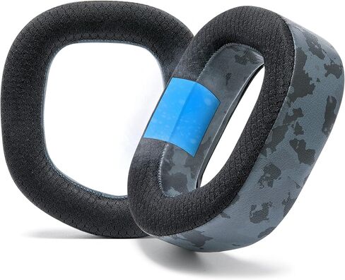 WC Freeze HS80 - Cooling Gel Earpads for Corsair HS80 RGB Wireless & Wired | Made by Wicked Cushions | Also fits HS80 Max. Elevate Comfort, Thickness & Sound Isolation | Black in Kuwait