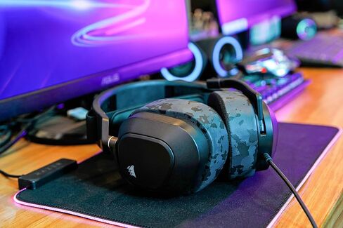 WC Freeze HS80 - Cooling Gel Earpads for Corsair HS80 RGB Wireless & Wired | Made by Wicked Cushions | Also fits HS80 Max. Elevate Comfort, Thickness & Sound Isolation | Black in Kuwait