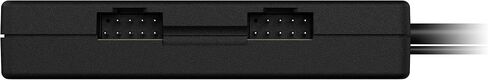 كورسير موزع USB 2.0 داخلي 4 منافذ - 4 منافذ USB 2.0 9 دبابيس - تركيب مغناطيسي سهل - متوافق مع معظم اللوحات الام انتل وAMD® - اسود in Saudi Arabia