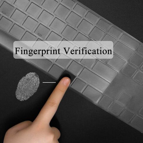 غطاء لوحة مفاتيح Masino TPU رفيع للغاية للوحة مفاتيح Microsoft Surface WS2-00025 وMicrosoft Modern Keyboard مع بصمة الإصبع ID EKZ-0001 (قطعة واحدة من لوحة المفاتيح، TPU - شفاف) in Kuwait