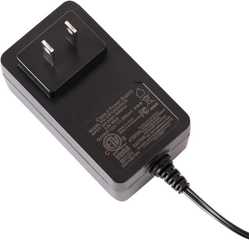 DTECH 12V 2A Power Adapter Supply AC to DC 3.5mm x 1.35mm Plug Wall Charger 4 Feet Extra Long Cord (Input 100V - 240V, Output 12 Volt 2 Amp) in Saudi Arabia