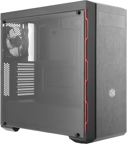 Cooler Master MasterBox Lite 3.1 Micro-ATX Tower with Front Dark Mirror Panel, 3 Customize Color Trims & Transparent Acrylic Side Panel (MCW-L3B3-KANN-01) in Kuwait