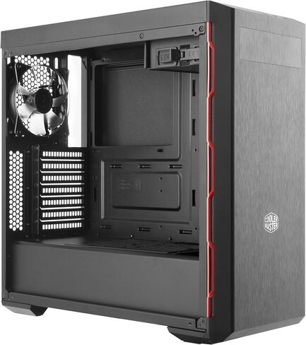 Cooler Master MasterBox Lite 3.1 Micro-ATX Tower with Front Dark Mirror Panel, 3 Customize Color Trims & Transparent Acrylic Side Panel (MCW-L3B3-KANN-01) in Kuwait