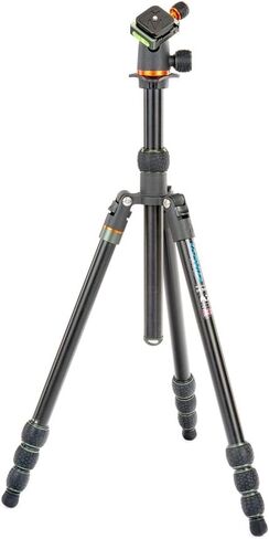 3 Legged Thing Punks Travis Magnesium Alloy General Use Tripod - Adjustable, General Use Camera Tripod with Detachable Monopod Leg (TRAVISBLACK) in Saudi Arabia