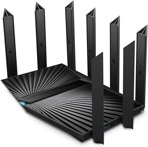 راوتر تي بي لينك AX6600 واي فاي 6 (آرتشر AX90) - راوتر إنترنت لاسلكي ثلاثي الموجات جيجابت، راوتر فأس عالي السرعة للألعاب، راوتر ذكي لمنزل كبير (متجدد) in Saudi Arabia