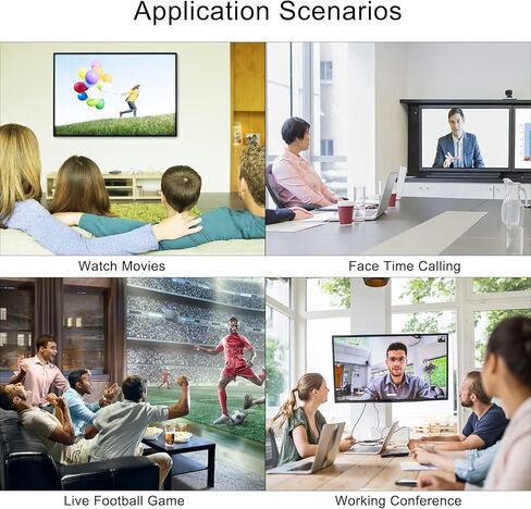 محول HDMI للايفون الى التلفزيون، محول ايه في رقمي 1080p لايفون (لا يحتاج الى طاقة) التوصيل والتشغيل، متوافق مع ايفون 13/12/11/X/8/8 بلس/7/7 بلس/ايباد يدعم iOS 15 in Kuwait