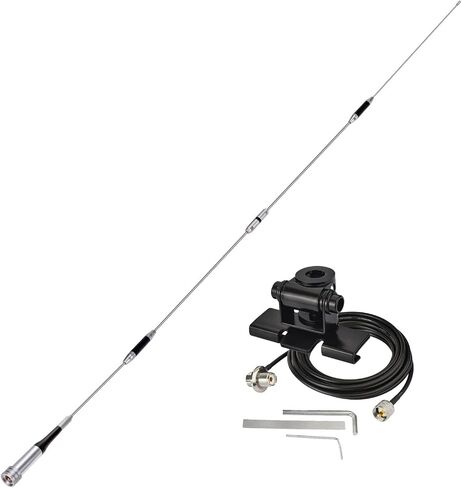 Bingfu High Gain 62inch Mobile Ham Radio Antenna VHF UHF Dual Band in Kuwait