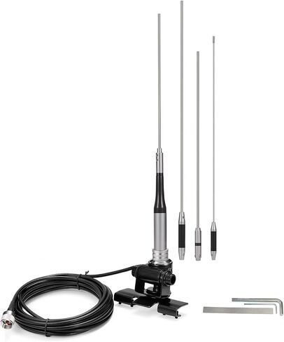 Bingfu High Gain 62inch Mobile Ham Radio Antenna VHF UHF Dual Band in Kuwait