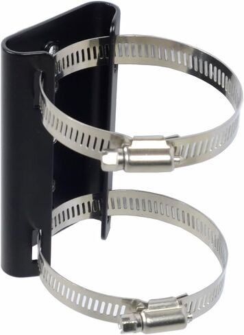 VideoSecu Pole Mounting Bracket for Security Camera Housings CCTV Security Cameras Wall Mount Bracket, TV Monitor or DVD, Compatible with TV Mount or DVD Mount A3H in Saudi Arabia