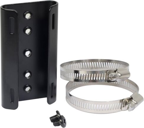 VideoSecu Pole Mounting Bracket for Security Camera Housings CCTV Security Cameras Wall Mount Bracket, TV Monitor or DVD, Compatible with TV Mount or DVD Mount A3H in Saudi Arabia