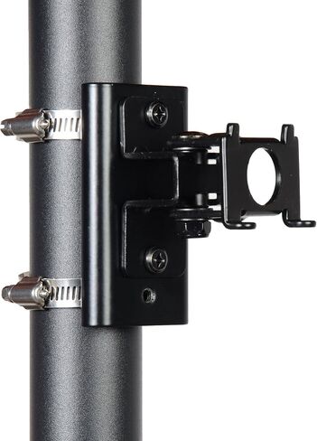 VideoSecu Pole Mounting Bracket for Security Camera Housings CCTV Security Cameras Wall Mount Bracket, TV Monitor or DVD, Compatible with TV Mount or DVD Mount A3H in Saudi Arabia