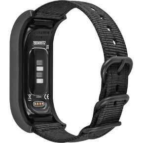 أربطة C2D JOY المصنوعة من القماش المصنوعة من النايلون المتوافقة مع أحزمة استبدال جهاز التعقب Garmin Vivosmart 5 مع حافظة in Kuwait