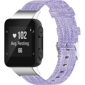 FitTurn Woven Nylon Strap Compatible with Garmin Forerunner 35/ Forerunner 30 Replacement Band with Adjustable Strap Watch Band Fitness Strap Bracelet Wristband for Forerunner 35/30 watch in Kuwait