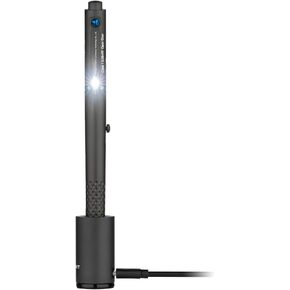 OLIGHT O'Pen Glow EDC Pen Light, 120 Lumens with Green Beam, Rechargeable LED Flashlight for Outdoor Uses, Writing, Adventure, Professional Business Gift(Black)