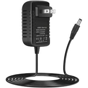 سلك طاقة 12 فولت أو 12.6 فولت من HELHUNLEE لمسدس التدليك، محول تيار متردد/تيار مستمر، شاحن طويل جدًا بطول 5 أقدام لبنادق التدليك، الإخراج: تيار مستمر 12.6 فولت-1 أمبير، مناسب لمعظم مدلك 12 فولت in Kuwait