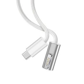 USB C to Magnetic L-Tip Adapter, Works with Type-C 100W Power Fast Charging Converter Compatible with Magnetic 1 Mac Book Pro Air (2006-2012), 1Count, Black