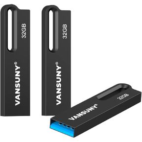 Vansuny 64GB Flash Drive Metal Waterproof USB Drive USB 3.0 Ultra High Speed Memory Stick, Portable Thumb Drive for PC/Tablets/Mac/Laptop