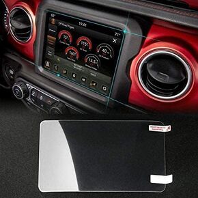 JeCar Center Touchscreen Protector 12.3-inch Navigation Display Screen Protective Nanometer Film Compatible with Jeep Wrangler JL JLU 2024+