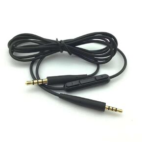 Replacement Audio Cable Extension Cord with Inline Mic Remote Control Compatible with Bose SoundTrue Soundlink Bose Quietcomfort 25 QC25 QC35 QC45 On-Ear 2 OE2 OE2i Headphones in Kuwait