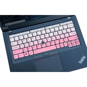 Keyboard Cover for Lenovo Thinkpad X13 & L13 Gen 3 2 1 & L13 Gen 4, Thinkpad X13 Yoga & L13 Yoga Gen 3 2 1 & L13 Yoga Gen 4, ThinkPad X390 X395 Laptop, Thinkpad L13 Gen 4 Keyboard Skin - Gradual Mint