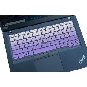 Keyboard Cover for Lenovo Thinkpad X13 & L13 Gen 3 2 1 & L13 Gen 4, Thinkpad X13 Yoga & L13 Yoga Gen 3 2 1 & L13 Yoga Gen 4, ThinkPad X390 X395 Laptop, Thinkpad L13 Gen 4 Keyboard Skin - Gradual Mint in Kuwait