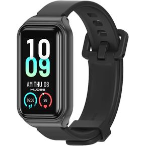 HIZHI Strap for Amazfit Band 7 Breathable Replacement Straps for Amazfit Band 7 Smart WatchBand Correa Wristband Bracelet for Women Men in Saudi Arabia
