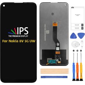 ايه-مايند شاشة LCD بديلة بديلة لشاشة LCD تعمل باللمس مع ادوات لنوكيا 8 فولت 5G UW in Kuwait