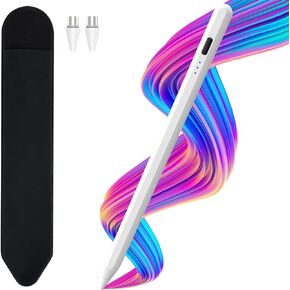 قلم ستايلس لشاشة اللمس، قلم ستايلس نشط سريع الشحن لايفون/سامسونج/iOS/اندرويد، قلم ستايلس عالمي عالي الدقة لاجهزة تابلت مايكروسوفت وجميع شاشات اللمس السعوية in Kuwait