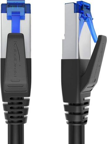 Cat 7 Ethernet Cable with Break-Proof Design, Internet Cable & LAN Cable – 6ft (Network Cable, 10Gbit/s for Maximum Fiber Optic Speed, Ultra-Secure Triple Shielding, RJ45 Plug) – by CableDirect in Saudi Arabia
